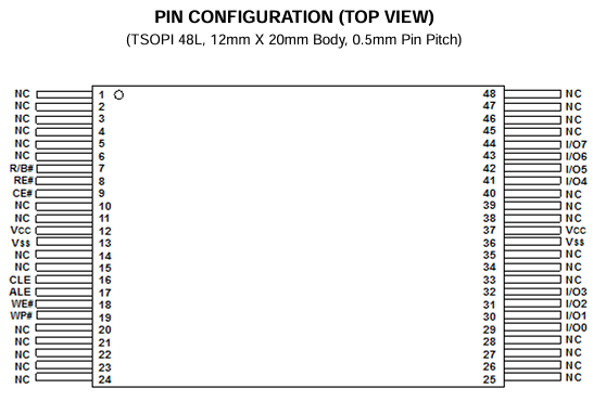 F59D2G81KA-45TG2N引脚图