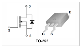 PTD15N10MOS管封装图