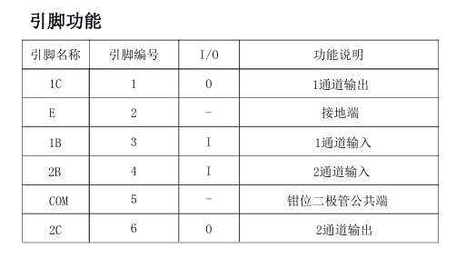 LK1802引脚功能图