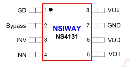NS4131管脚配置图