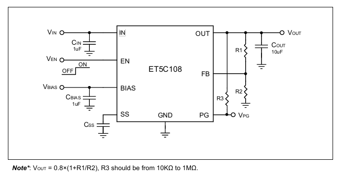 ET5C108应用电路图