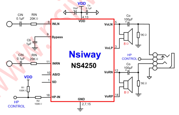 NS4250电路图