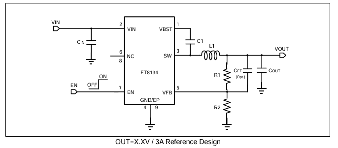 ET8134应用电路图 ET8134应用电路图