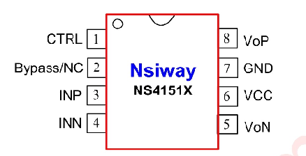 NS4151X管脚配置